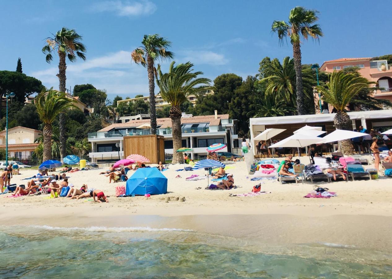 Studio De Prestige Dans Residence Face A La Mer Bandol Bagian luar foto